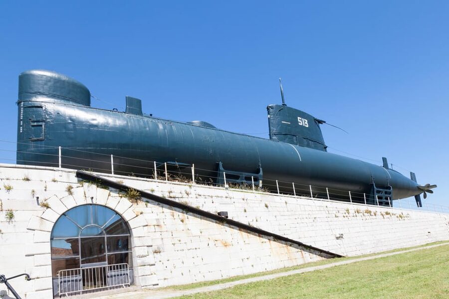 Venice, Submarine Enrico Dandolo and Naval History Museum - Why the Enrico Dandolo submarine is a big deal in the Venice Arsenal