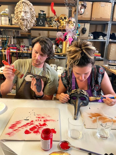Venice: Venetian Masks Workshop - Getting to Carta Alta: Fondamenta S. Biagio to Giudecca Palanca