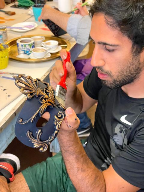 Venice: Venetian Masks Workshop - The 90-Minute Rhythm: History, Baroque Technique, and Your Finished Mask