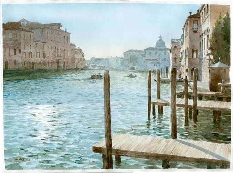Venice: Watercolor Workshop with the Art Circle Artists - Color and light: learning to treat light like the main ingredient