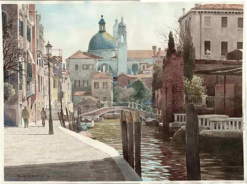 Venice: Watercolor Workshop with the Art Circle Artists - What happens in your 90 minutes: sketch, color, and real painting skills
